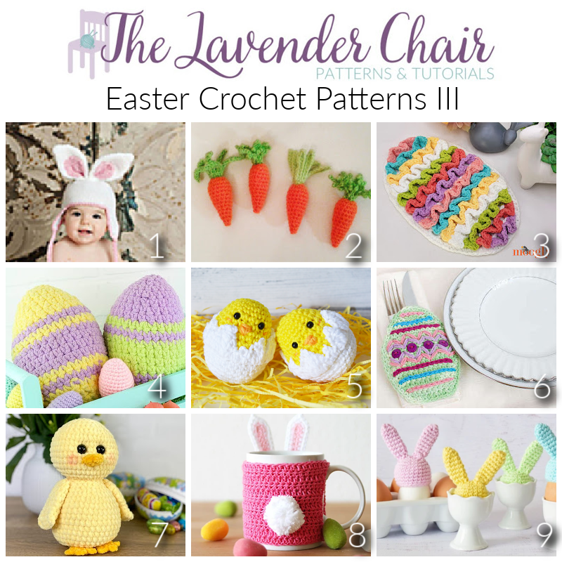 Easter Crochet Patterns III - The Lavender Chair