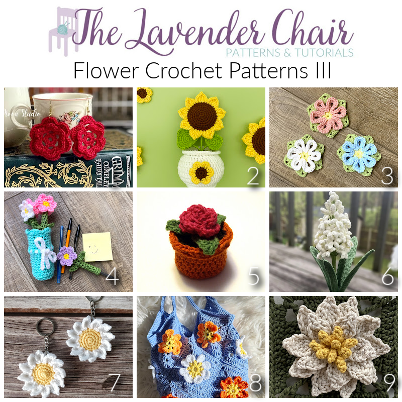Flower Crochet Patterns II - The Lavender Chair